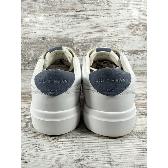 Women's Cole Haan Grand Crosscourt Modern Tennis Sneaker White/Gray Sz 9B - Picture 5 of 9